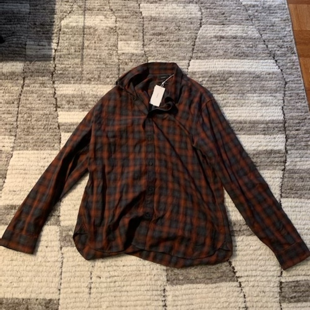 Vince plaid shirt